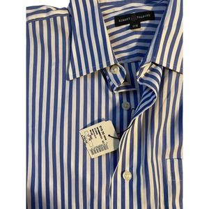 NWT Robert Talbott Blue Stipe Button Down